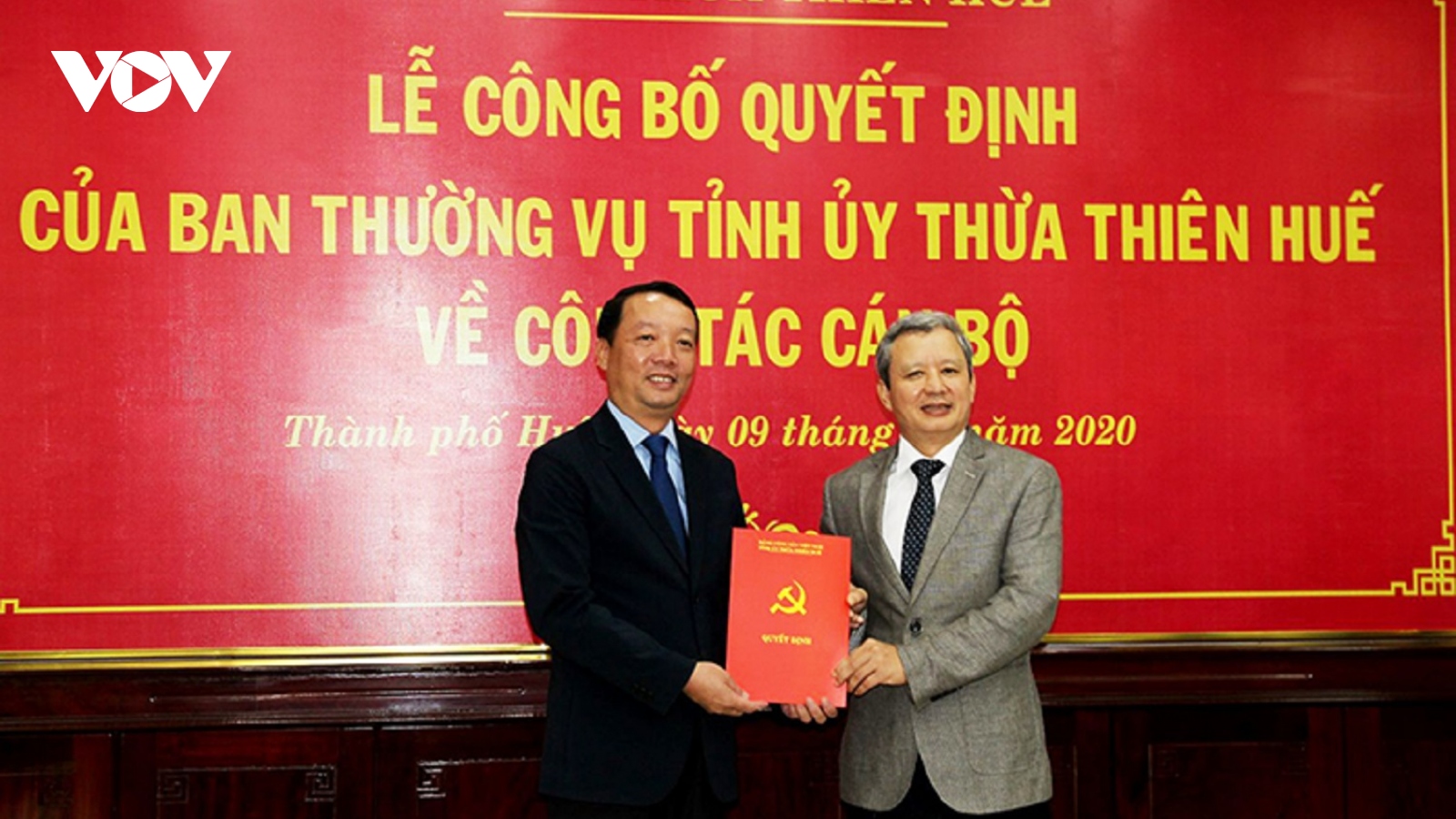 Ông Phan Thiên Định giữ chức Bí thư Thành ủy Huế